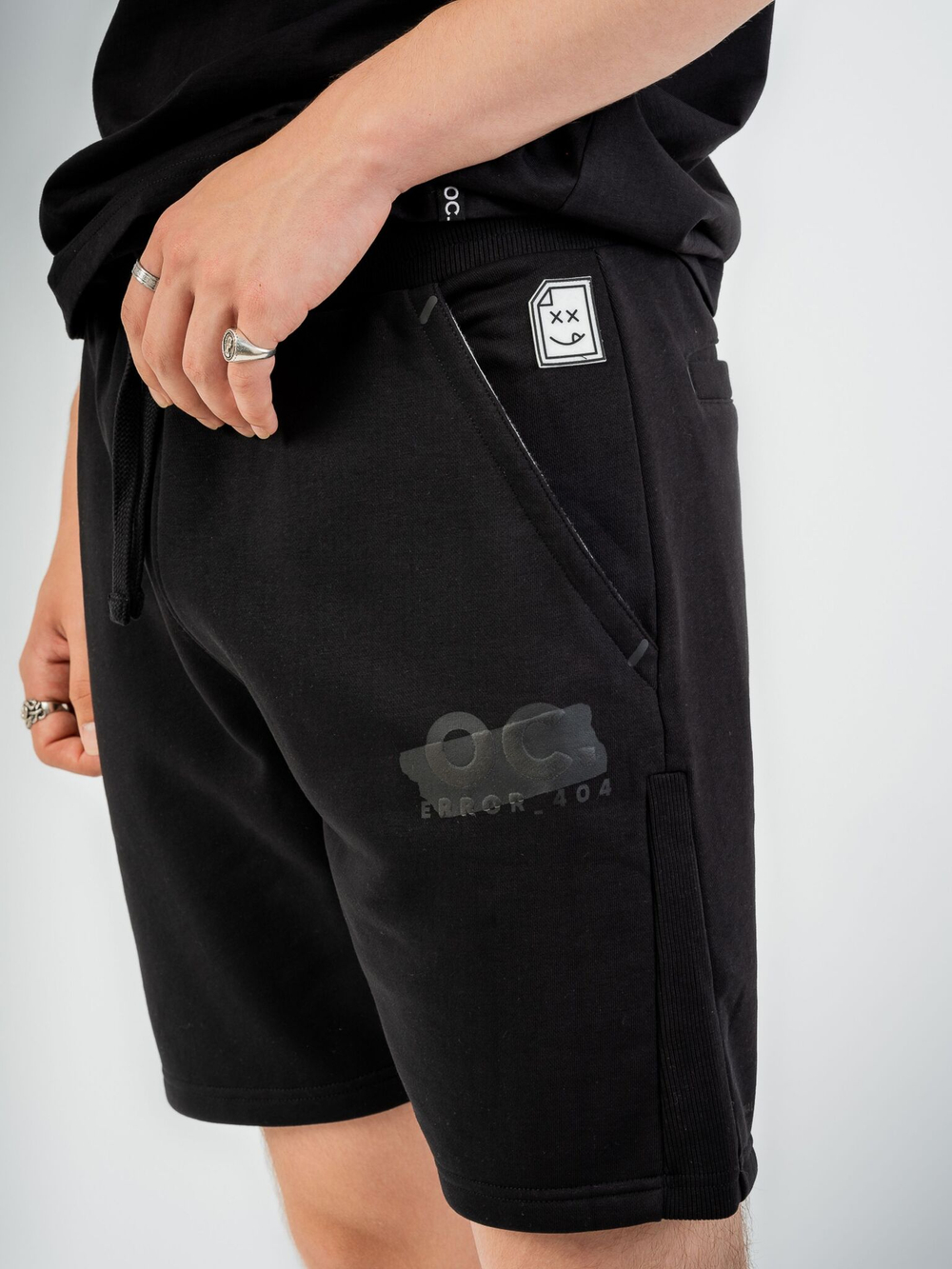 Шорты мужские ORIGINAL CREATOR ERROR_404 SHORTS, Черный