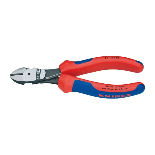 Кусачки боковые особой мощности черненые 160 мм Knipex 74 12 160 SB