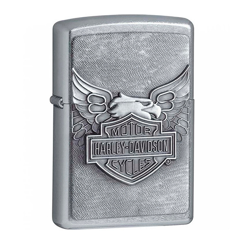 Зажигалка Zippo Harley-Davidson с покрытием Street Chrome