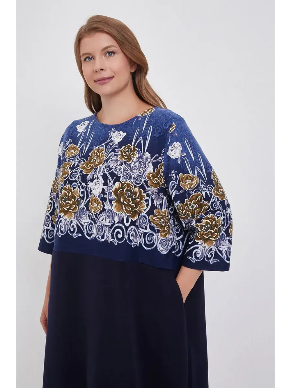 Платье плотный трикотаж