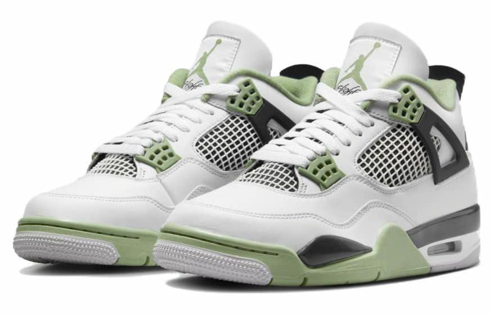 Кроссовки Jordan Air Jordan 4 "Oil Green" (Женская размерная сетка)