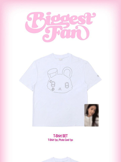 (ПРЕДЗАКАЗ) товары IRENE - Biggest Fan OFFICIAL MD T-SHIRT SET