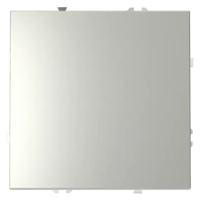 Выключатель с самовозвратом встраиваемый VOLTUM S70 одноклавишный 10А, (сталь)