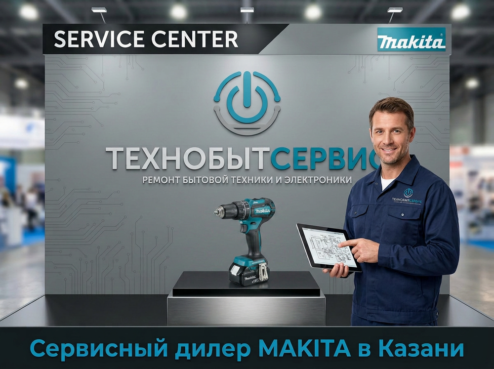 Ремонт шуруповерта Makita в Казани