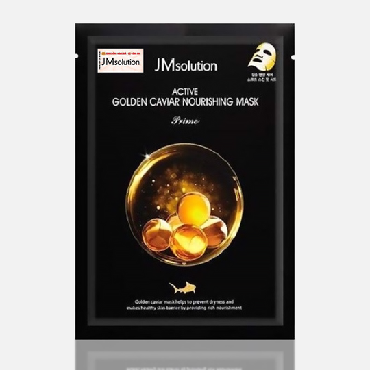 Тканевая лифтинг маска с экстрактом икры ACTIVE GOLDEN CAVIAR NOURISHING MASK PRIME