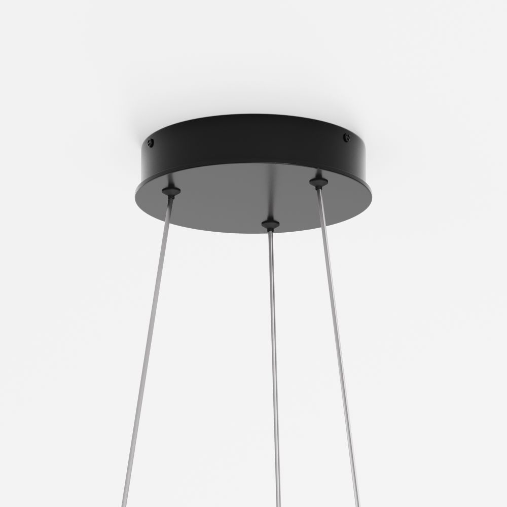 Люстра подвесная светодиодная Maytoni Rim MOD058PL-L32BK