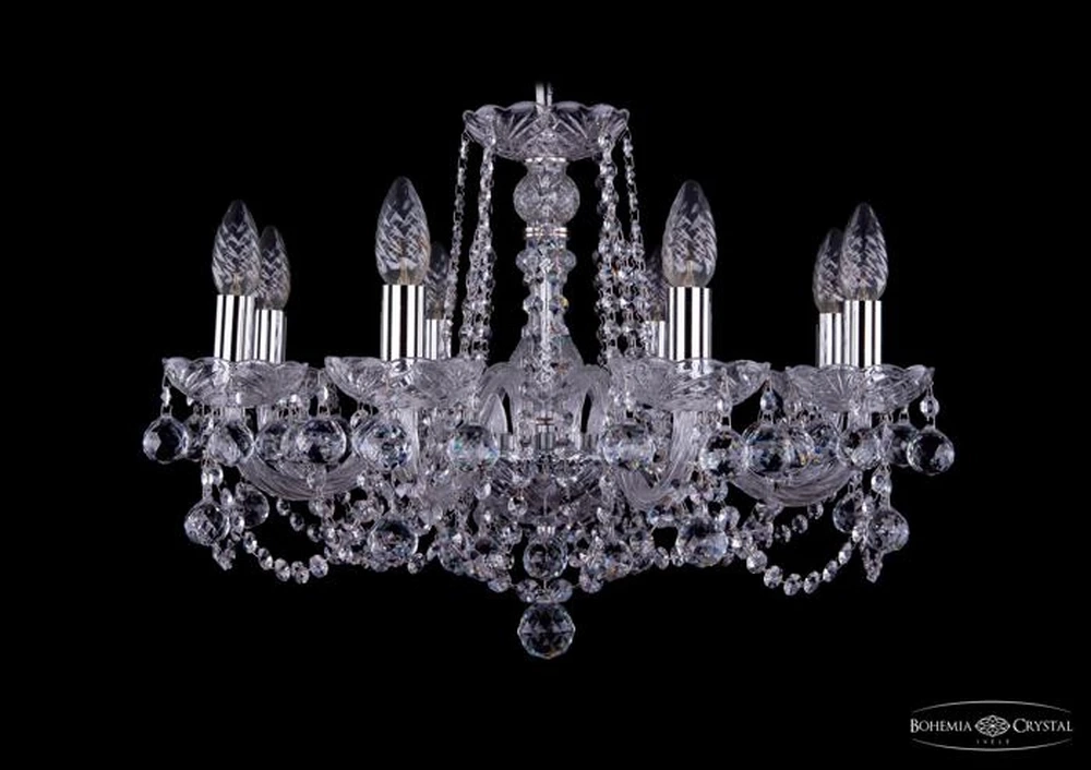 Подвесная люстра Bohemia Ivele 1402/8/195/Ni/Balls