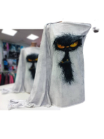 Кулирка с лайкрой Купон Чернильный кот 80см