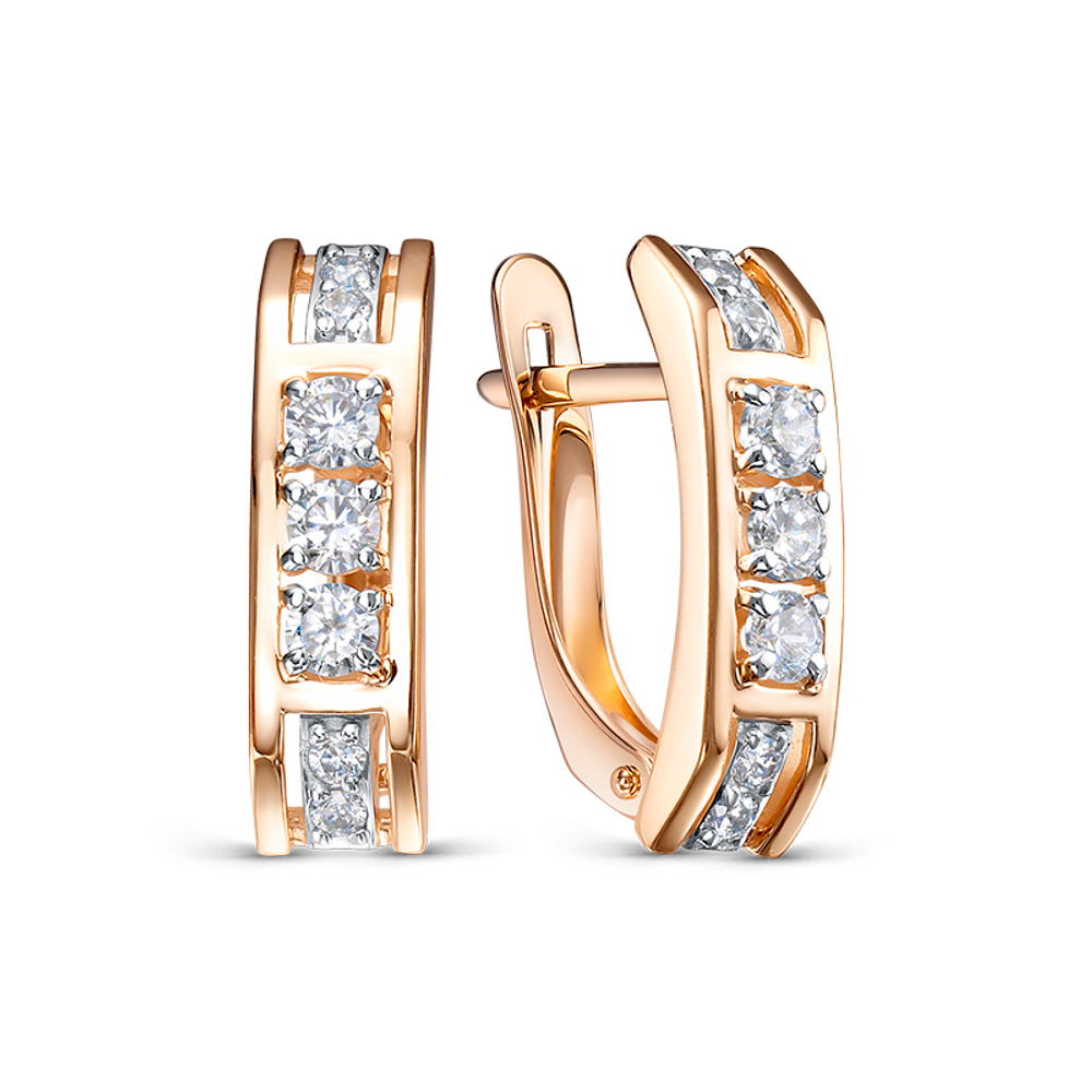 Серьги из золота 585 пробы