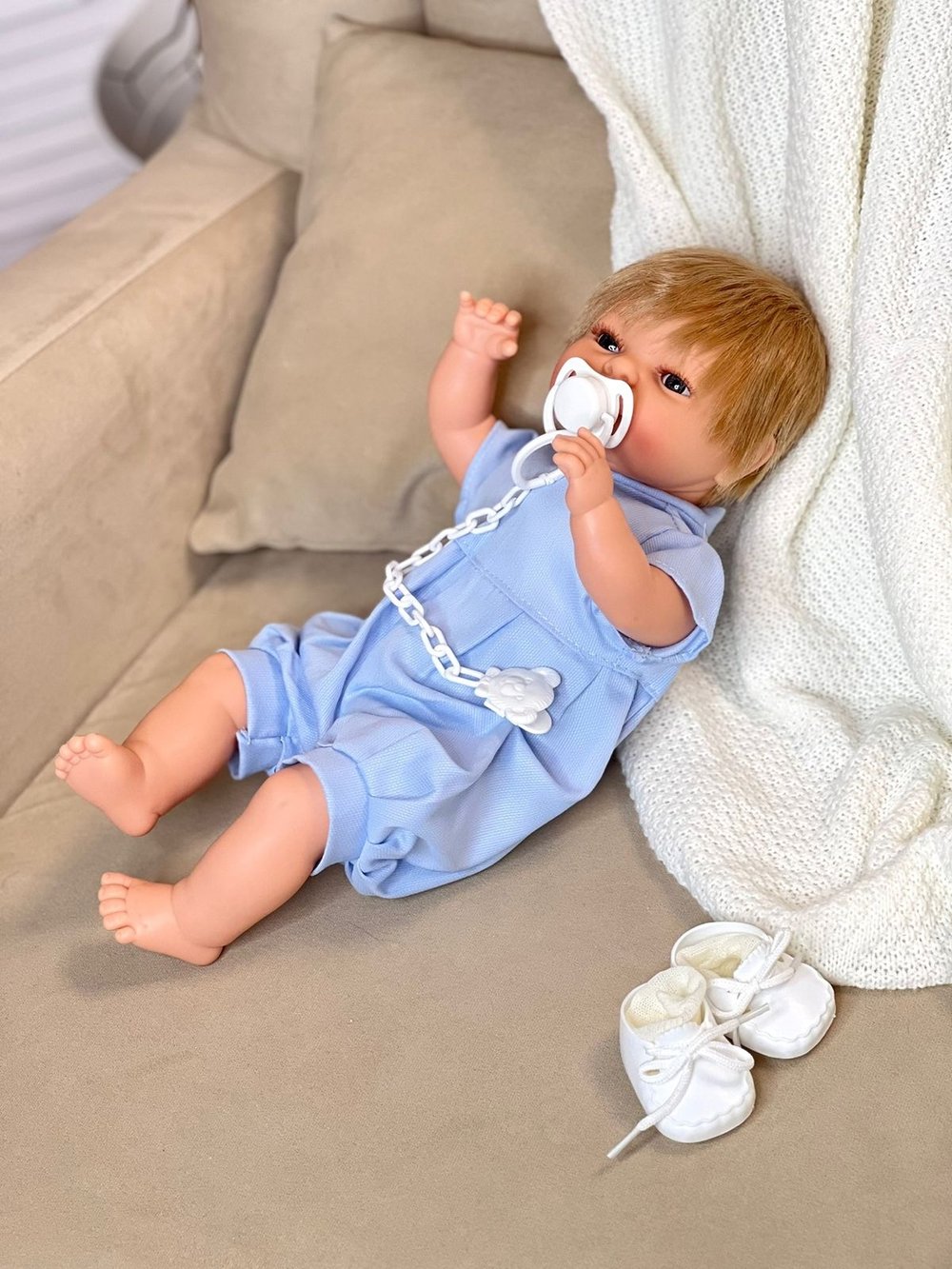 Кукла Berbesa мягконабивная 42см Raul Lloron (4307K)