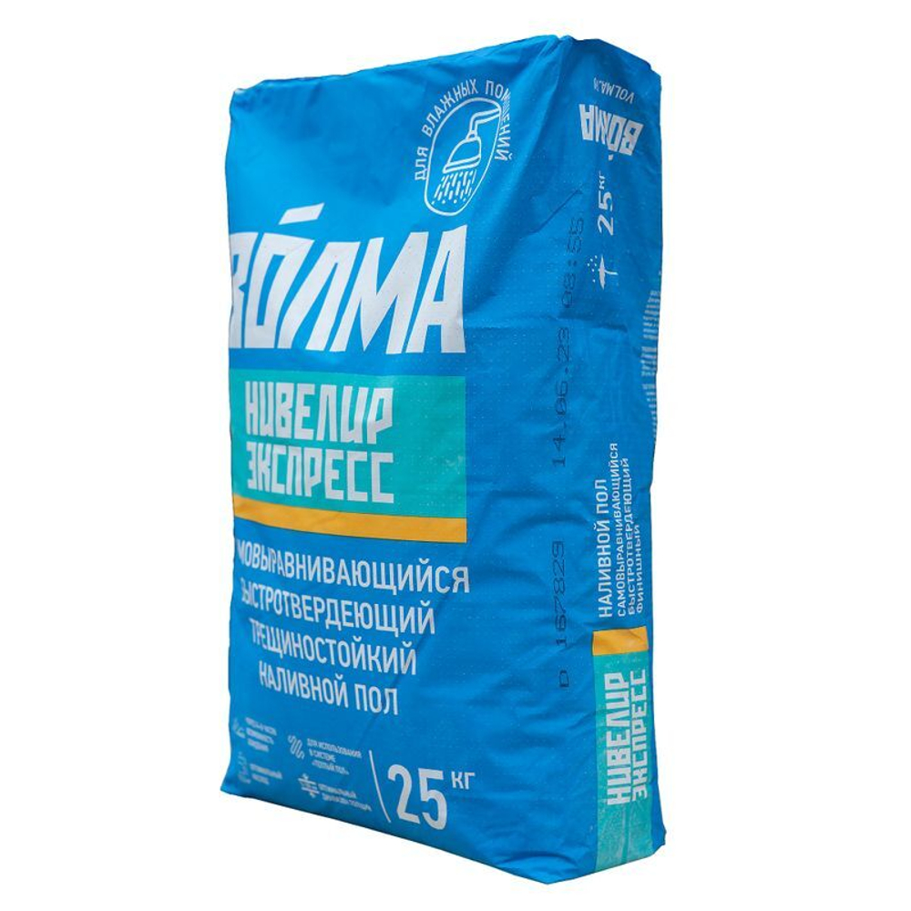 ПОЛ НАЛИВНОЙ ВОЛМА-НИВЕЛИР ЭКСПРЕСС 25КГ