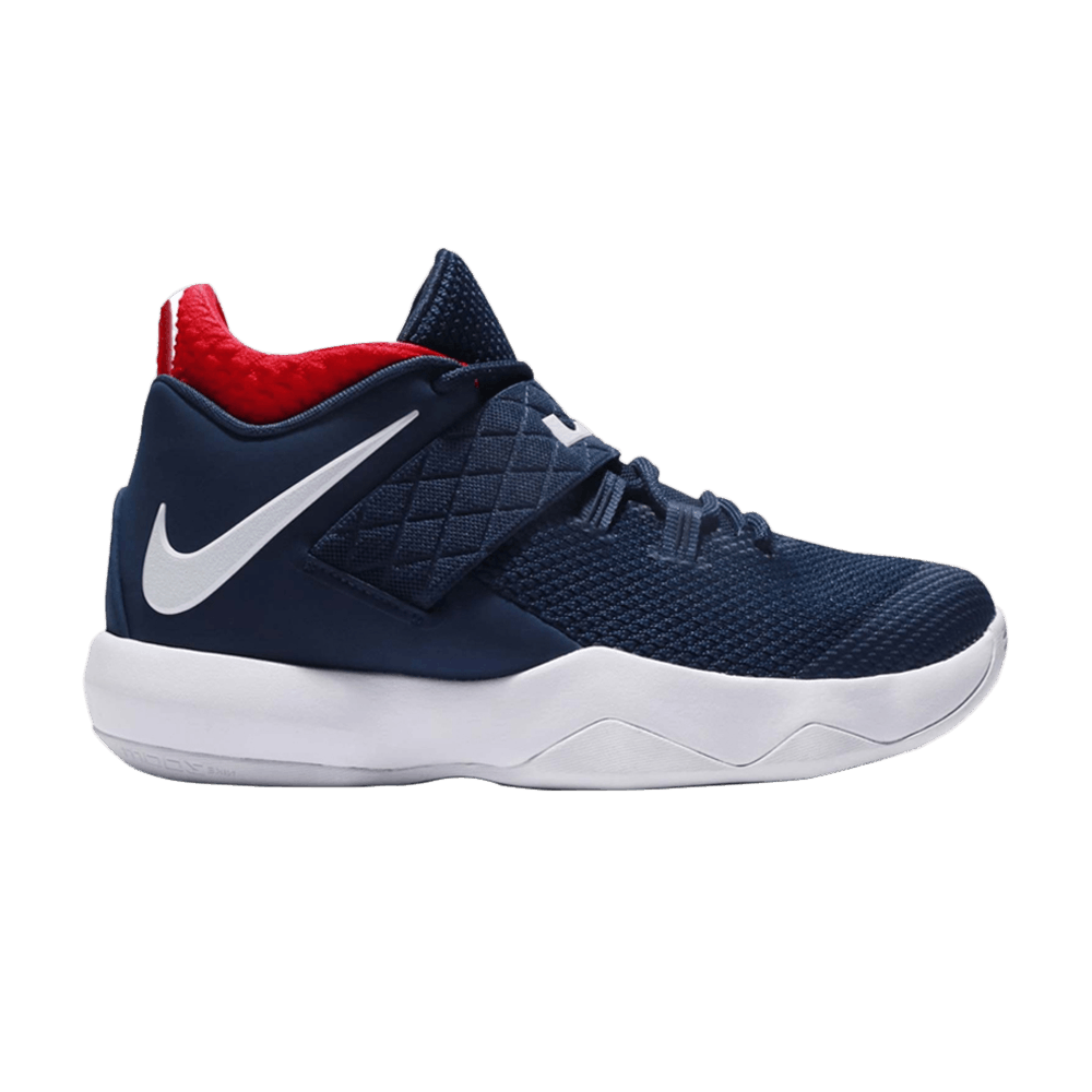 Кроссовки Nike Ambassador 10 Navy White Rniversity Red 10