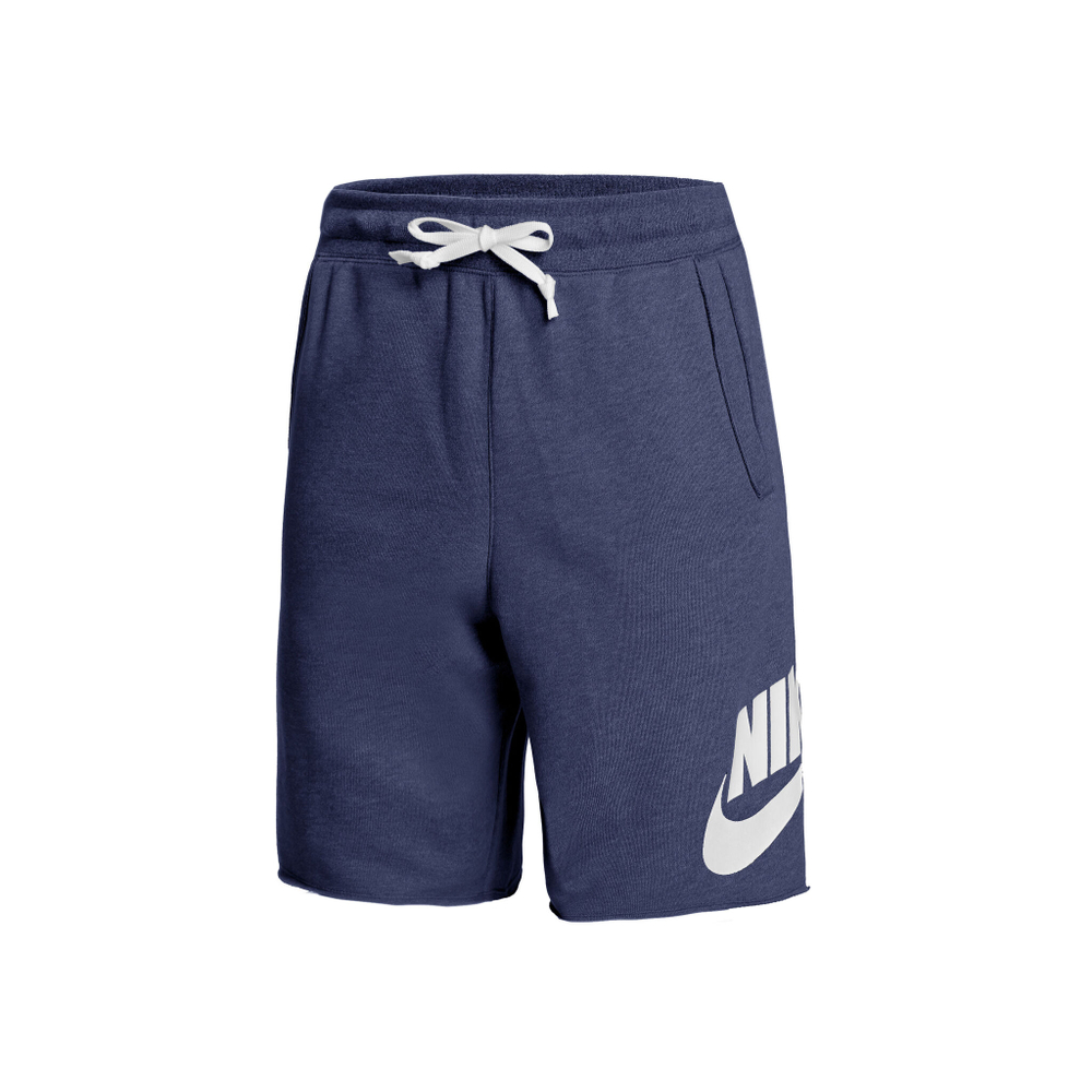 Мужские теннисные шорты Nike Sportswear Club French Terry Alumni Shorts Men - Dark Blue, White