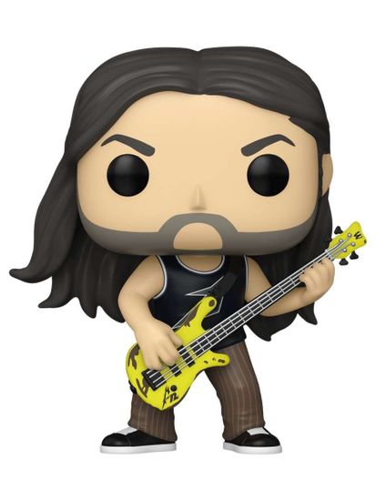 Фигурка Funko POP! Rocks Metallica Robert (72S) (487) 87078 / Фигурка Фанко ПОП! в виде участника группы Metallica, Роберт Трухильо