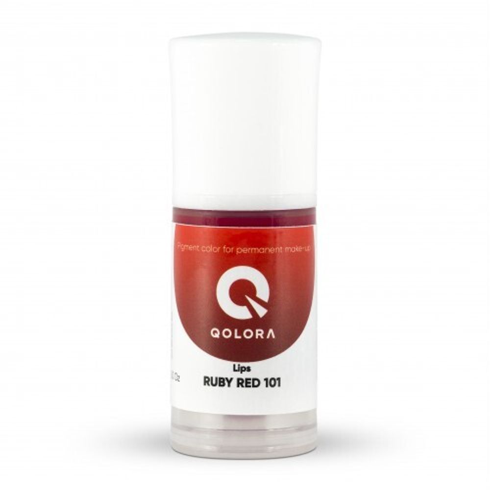 Пигмент Qolora Ruby Red 101, 15 мл.