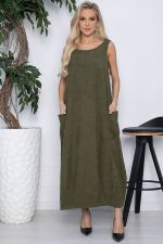 Сарафан В стиле бохо (хаки) П10627 LT Collection