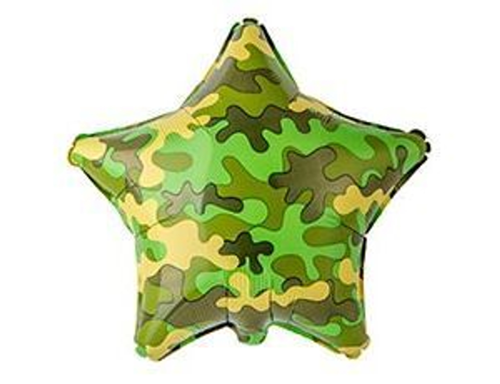 Р 18"  звезда Камуфляж