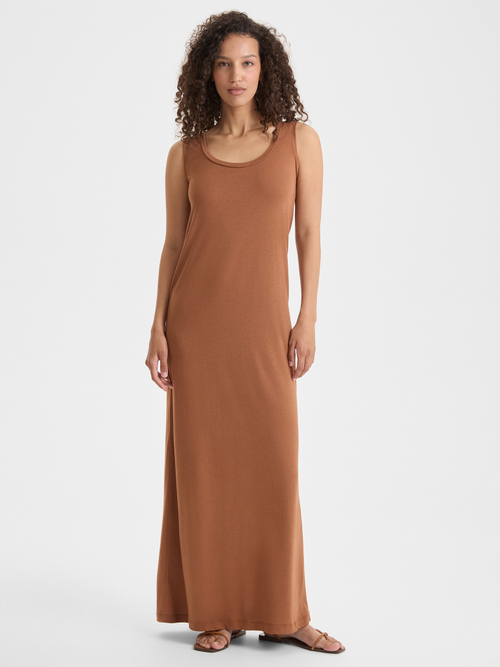 Платье-майка из хлопка-модала