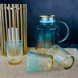 Lenardi 200-043 Набор графин 1800мл и 6 стаканов 260мл в под.уп.(х8) Стекло