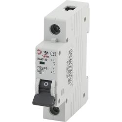 Автоматический выключатель ЭРА PRO NO-900-14 ВА47-29 1P 25А кривая C 4,5кА | Модульные автоматические выключатели