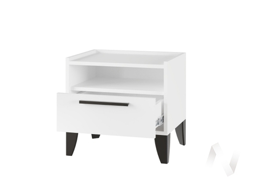 Тумба МТ-20 Спальня Модена (белый; венге/белый)