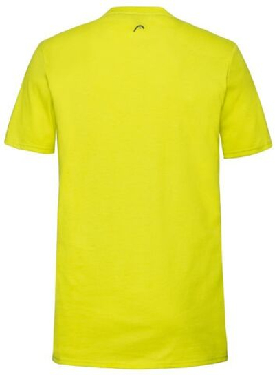 Футболка для мальчика теннисная Head Club Carl T-Shirt JR - yellow