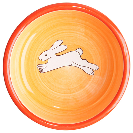 Миска Mr.Kranch для грызунов Кролик 140 мл оранжевая
