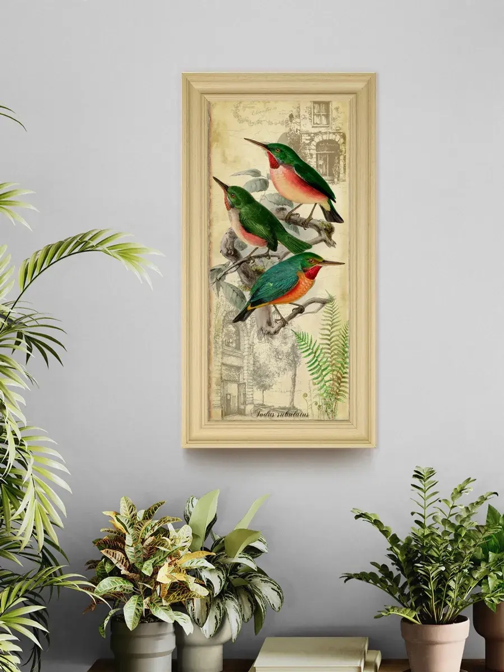 Картина на стену интерьерная на холсте 26*50 см