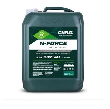 CNRG N-Force Supreme 10W-40 SN/CF/кан. 20 л/Масло моторное