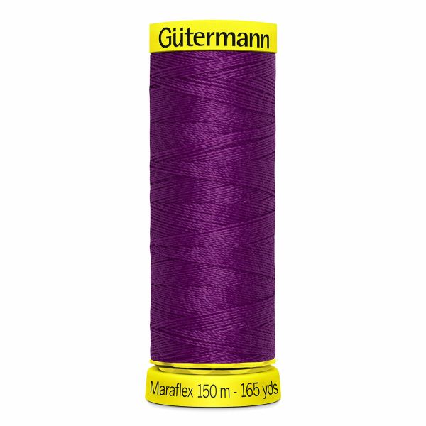 Нитки для трикотажа Gutermann Maraflex 120 (150 метров), 5 кат. | 247 фуксия