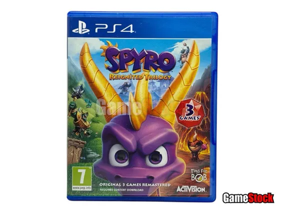 PS4 Spyro Reignited Trilogy (Б/У, Английский язык, CUSA-12125)