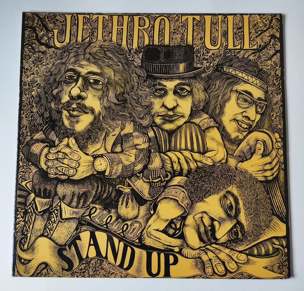Винтажная виниловая пластинка LP Jethro Tull Stand Up (Germany 1980)