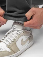 Брюки Hardlunch Basic джоггеры с начесом темно-серые