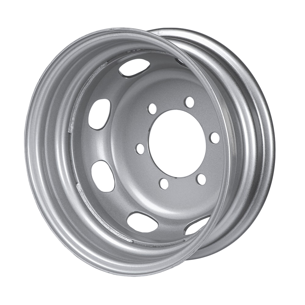 Диск штампованный R16 5.5J 6x170/130.1 ET105 GANZ Silver GRN16000 Газель (1000кг)