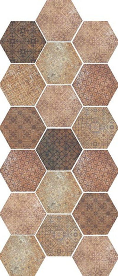 Керамогранит Pompeia Decor Marron (MNP000011)