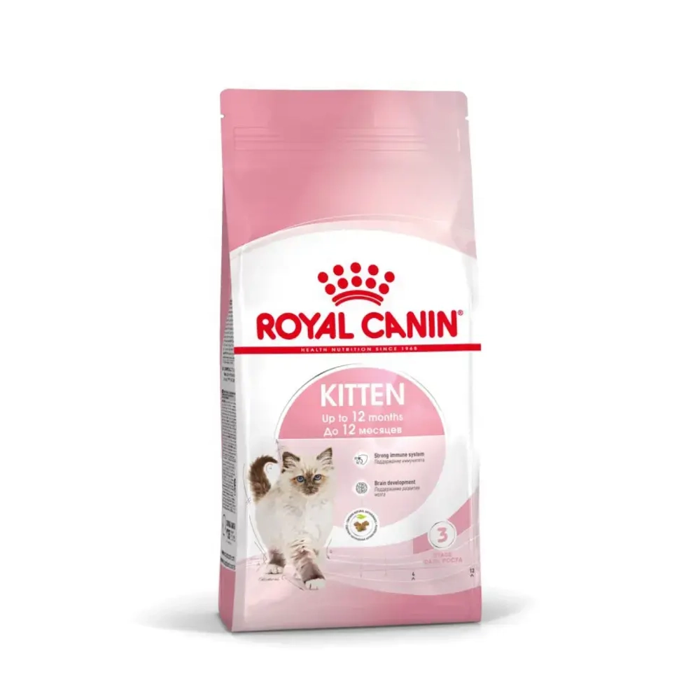 Royal canin kitten 34 сухой корм для котят от 4 до 12 месяцев с птицей - 300 г
