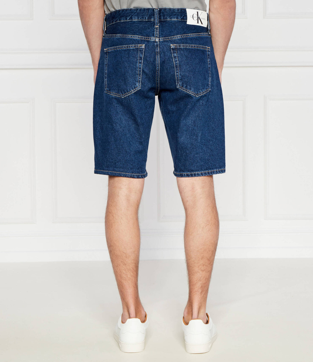 Джинсовые шорты CALVIN KLEIN JEANS - темно-синий(J30J324870)