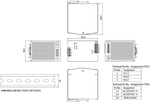 Преобразователь AC-DC сетевой Mean Well WDR-480-24