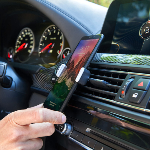 Автомобильный держатель Deppa Crab Air mini, на вентиляционную решетку, Black (Черный)