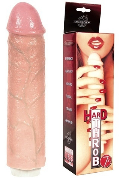Реалистичный мультискоростной вибратор HARD THROB