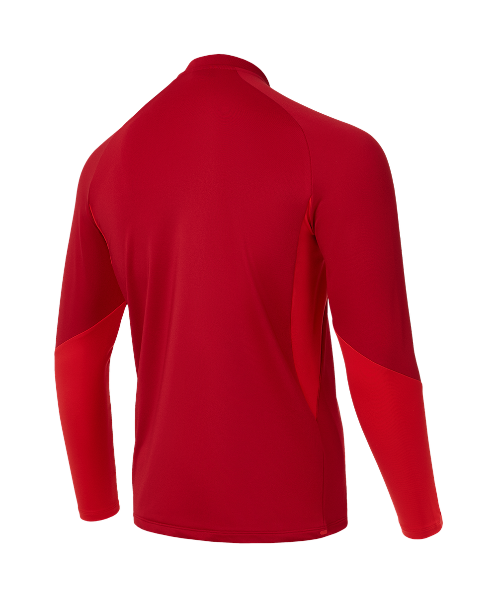 Джемпер тренировочный JOGEL PREMIER PerFormDRY Training Zip Top, темно-красный/красный