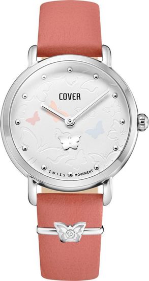 Женские часы Cover CO1001.03 Crazy Seconds, красный ремешок