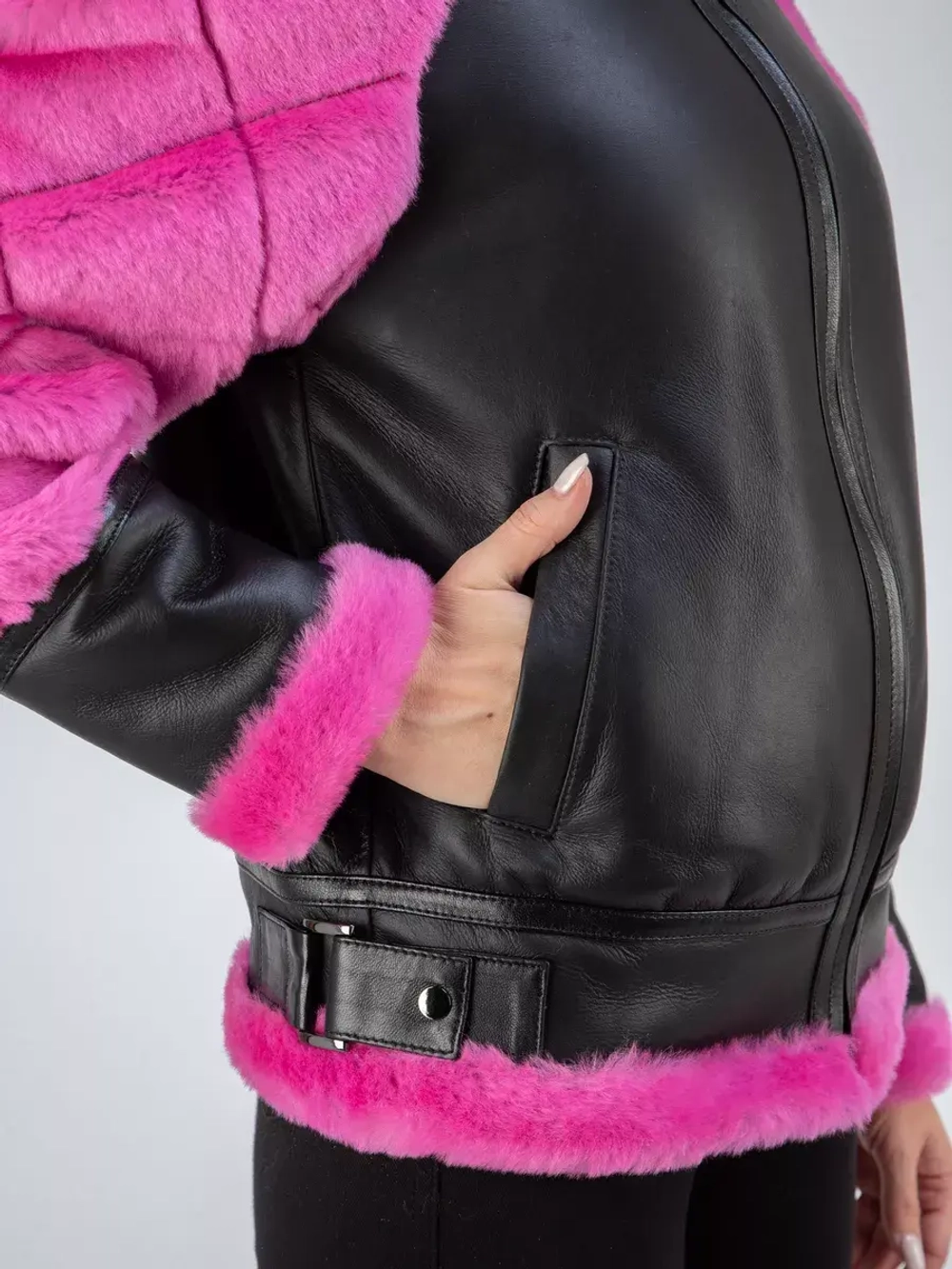 Дубленка натуральная короткая Турция