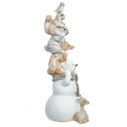 GAEM Фигурка декоративная "Снеговик", L9 W10 H26 см