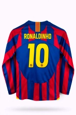 Форма футбольная детская Барселона 2005/2006 Роналдиньо 10