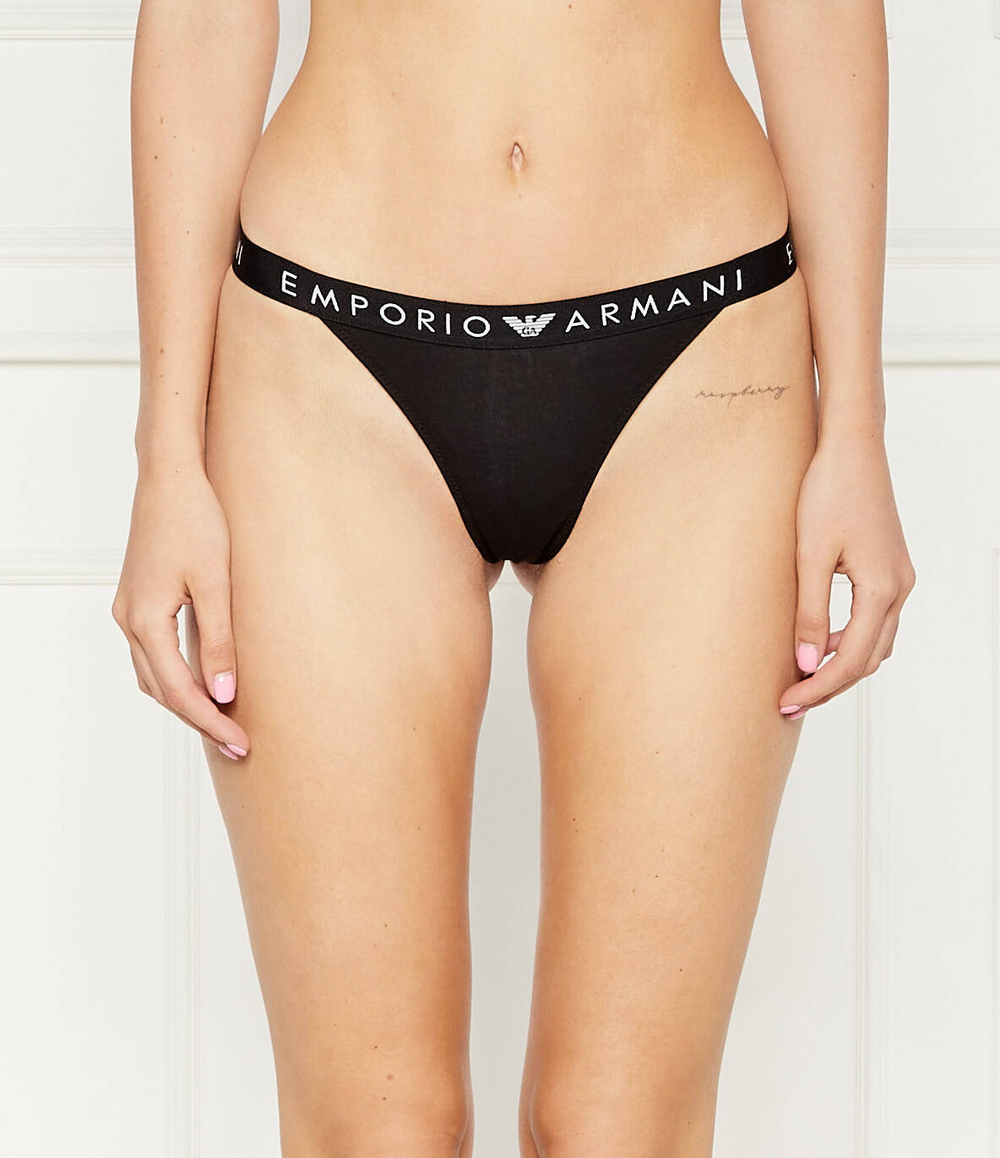 Стринги Emporio Armani - черный(164867 4F227)