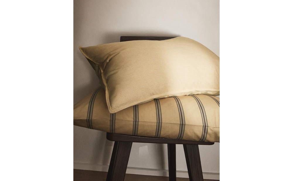 Наволочка Zara Home, хлопок 100%, в полоску, 7190/091 · арт. 7190/091