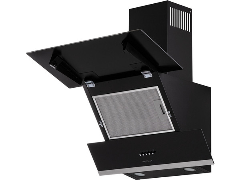 Вытяжка KRONA IRIDA 600 black push button