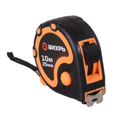 Рулетка ВИХРЬ 10м х 25мм