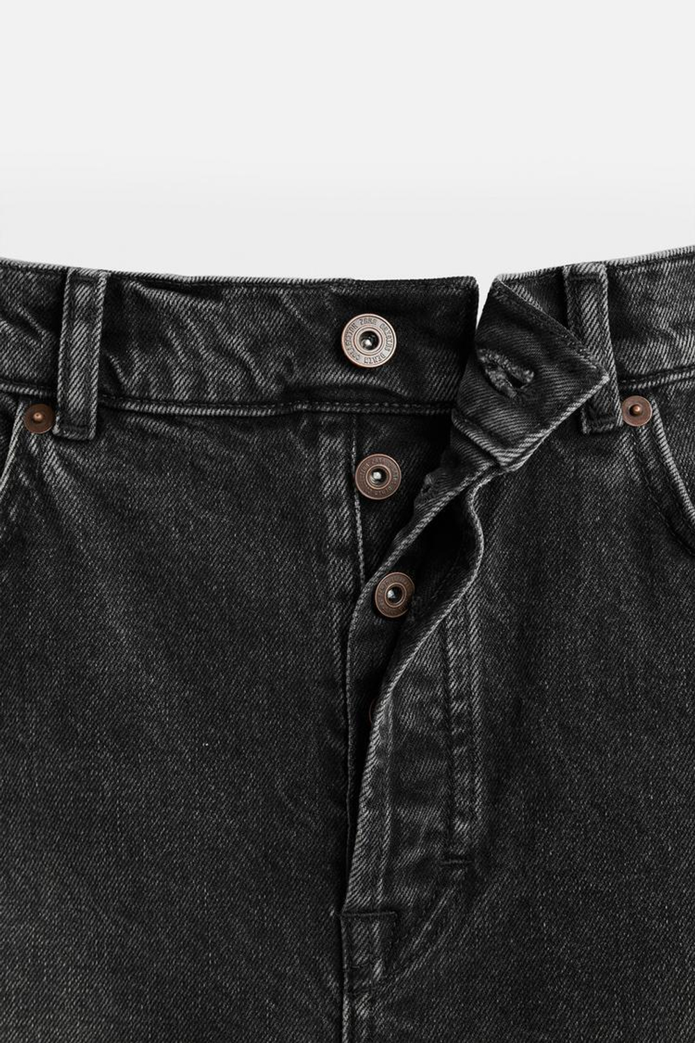 ZARA ДЖИНСЫ SLIM FIT, УГОЛЬНЫЙ